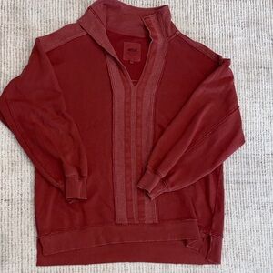 Aerie Women's Pullover in Summer Burgundy